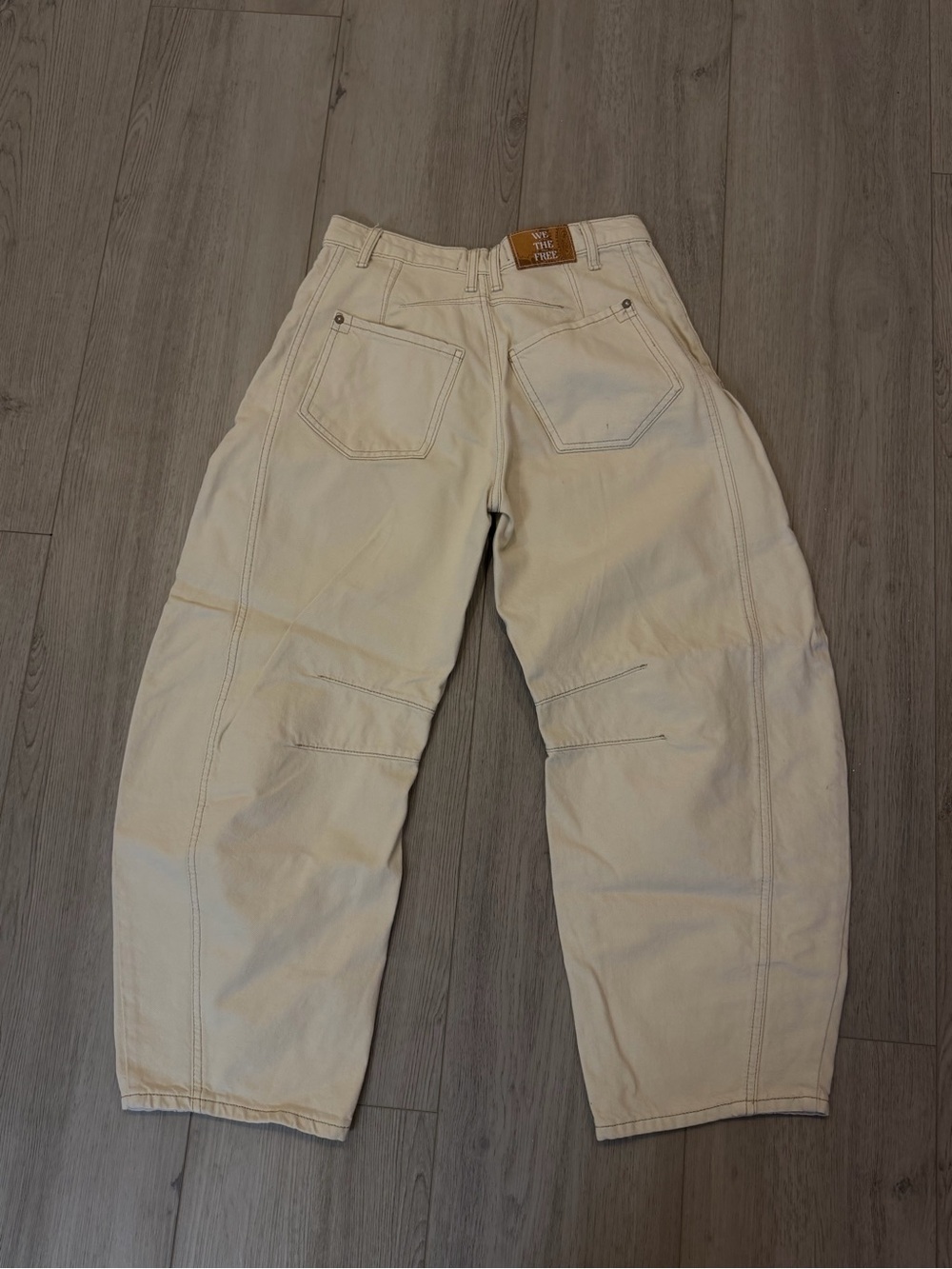 Free people barrel jeans - cream - Picture 4 of 4